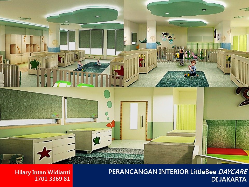 PERANCANGAN INTERIOR LittleBee DAYCARE DI JAKARTA – Interior