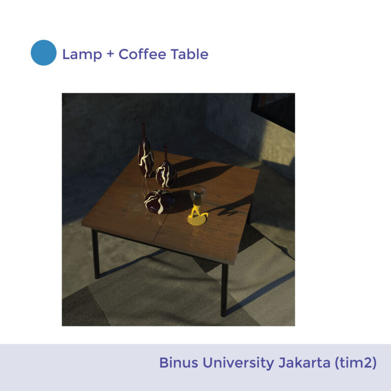 Lamp + Coffee Table