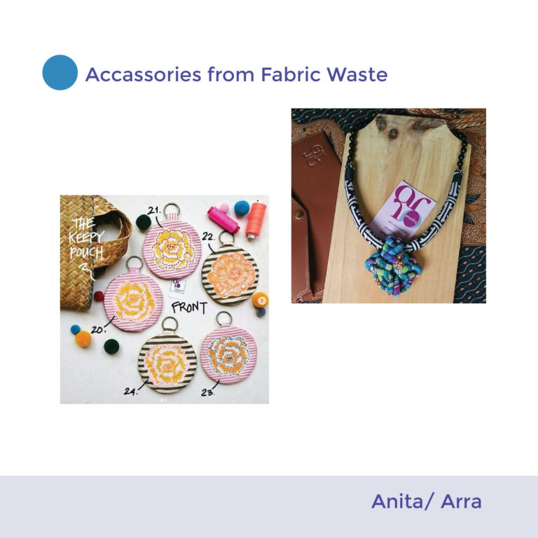 Accessories from Fabric Waste
