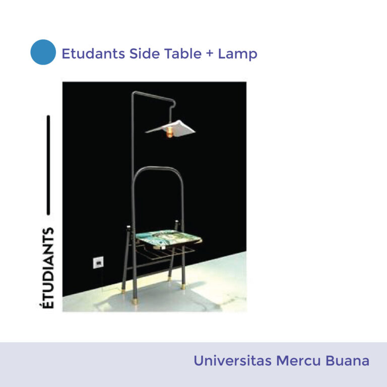 Etudiants Side Table + Lamp